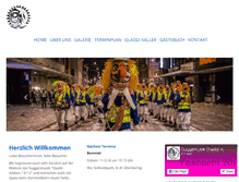 Tablet Screenshot of gladdi-addore.ch